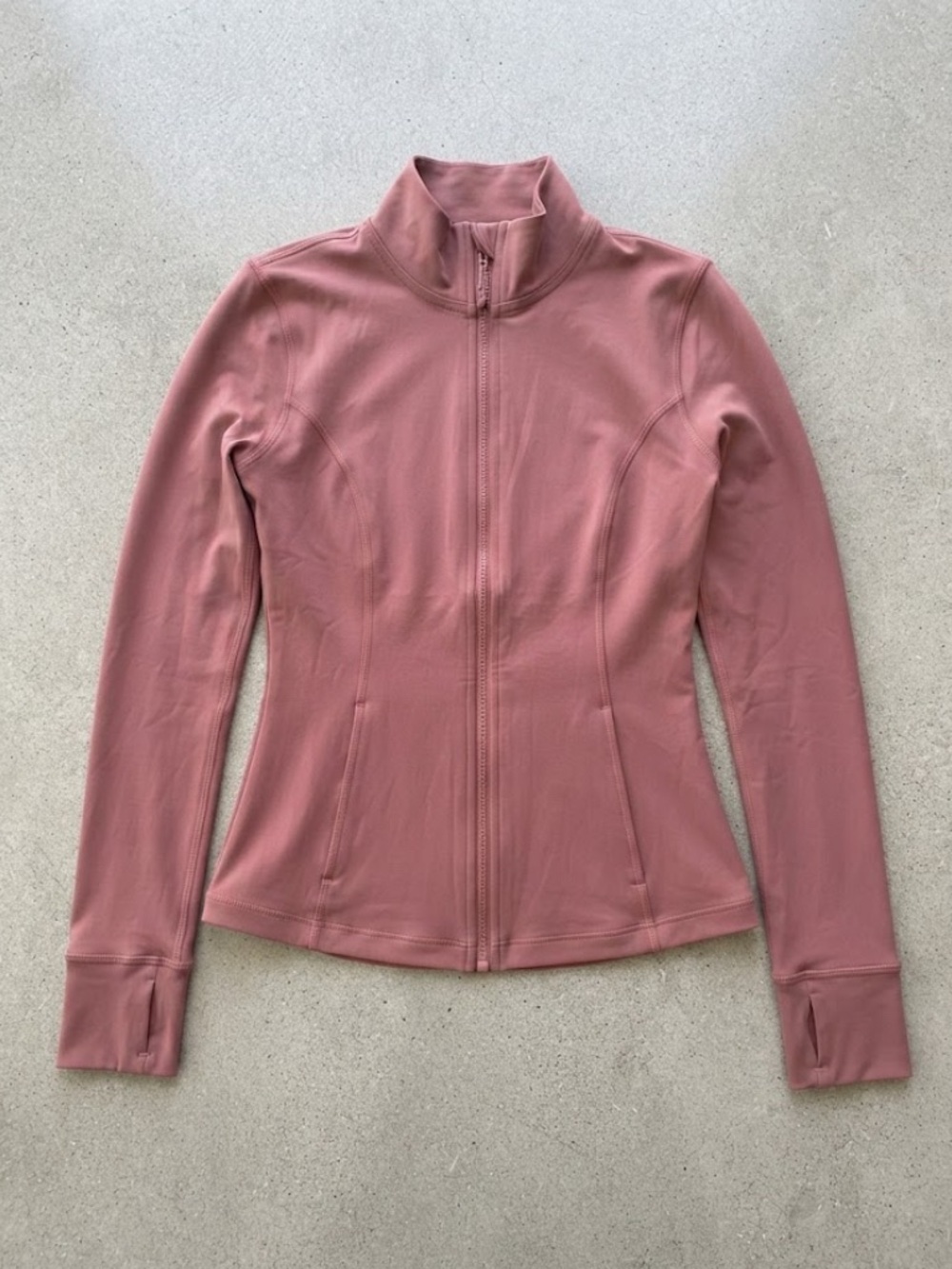Large Lululemon Define Jacket Dupe Velocity Mauve Full-Zip Utility Jacket